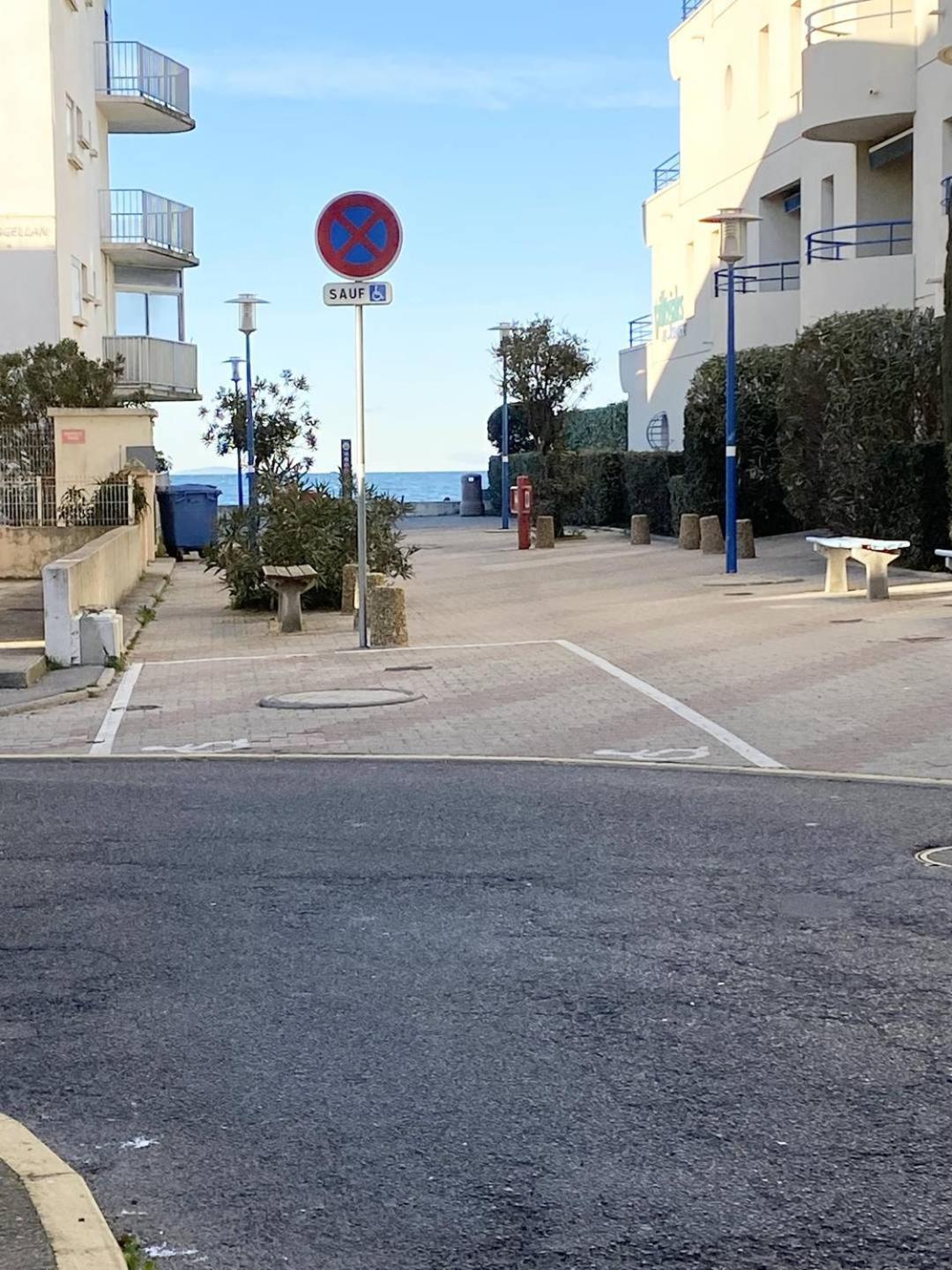 As21512 - Studio Cabine Vue Mer Laterale Avec Parking Prive A 20M De La Plage Le Grau-du-Roi Eksteriør bilde
