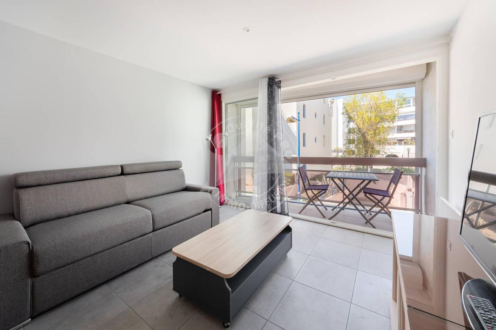 As21512 - Studio Cabine Vue Mer Laterale Avec Parking Prive A 20M De La Plage Le Grau-du-Roi Eksteriør bilde